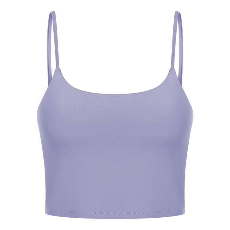 Women's Padded Strappy Back Yoga Sports Camisole
