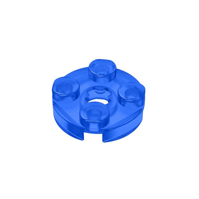 Non-Toxic Moc 10Pcs 4032 Round 2X2 With Axle Hole Building Blocks Kit Plate Bricks Particle Puzzle Idea Diy Toys Children Birthday Gifts