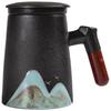 Yuanshan Ceramic Gift Box Tea Separation Large Capacity With Filter