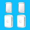 Wireless Self-Powered Long-Range Smart Doorbell, Waterproof for Home, Ideal for Elderly
