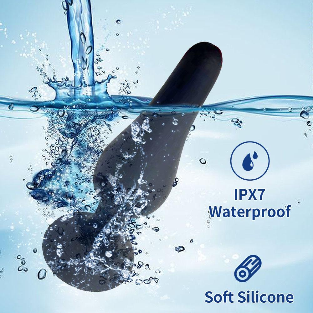 Silicone Anal Plug with Suction Cup - Tapered Design for Comfort & Stimulation, Unisex Adult Toy for Beginners & BDSM Play