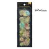 3Sheets Long Fireworks Flat PET Stickers Adhesive Diy Stick Labels Decorative Diary Album Scrapbooking Material