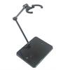 [Set of 2] Figure and Plastic Model Arm Stand Display Stand, 93 X 73mm, 90mm Support, Weight 25g, Black. Enjoy Free-form Display.