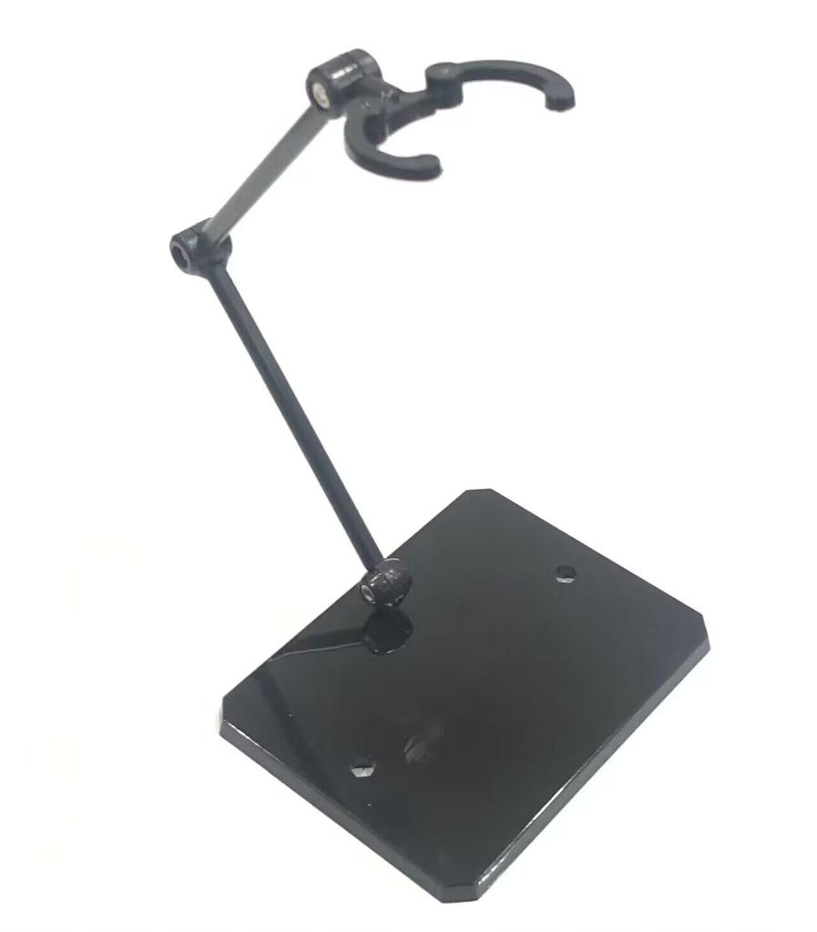 [Set of 2] Figure and Plastic Model Arm Stand Display Stand, 93 X 73mm, 90mm Support, Weight 25g, Black. Enjoy Free-form Display.