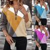 Women's Fashion Casual Long Sleeve V Neck Blouses & Shirts