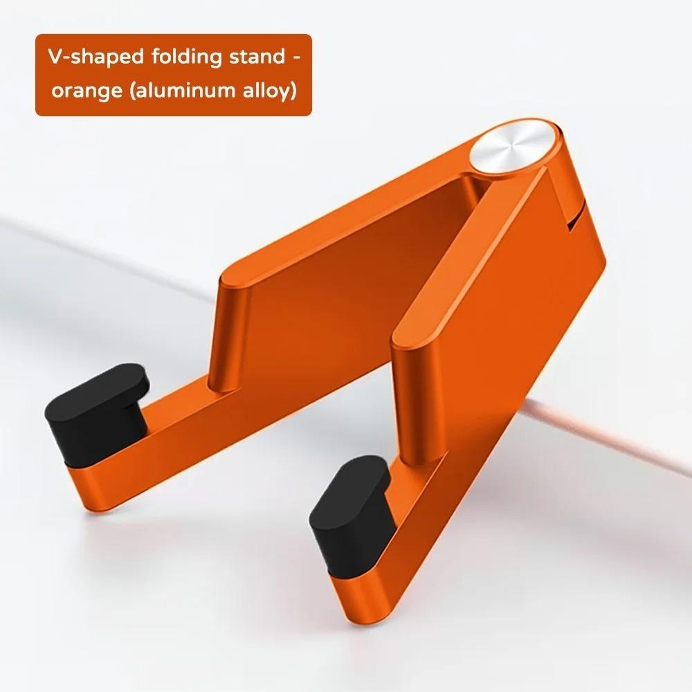 Portable Mini Foldable V Shape MobiledPhone Stand Universal Adjustable Desktop Cellphone Cradle Bracket For iPhone Phones Desk