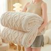 Four Seasons Universal Tower Hibiscus Blanket Thickened Lamb Fleece Coral Fleece Small Blanket Office Nap Sofa Cover Blanket Student Dormitory Blanket