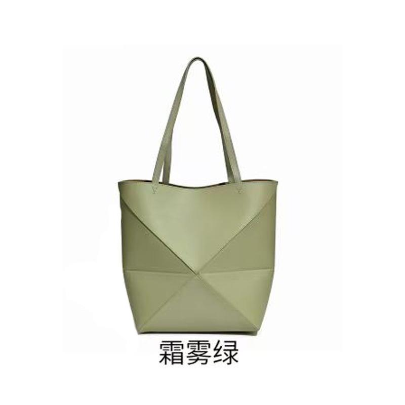 Новая СКЛАДНАЯ сумка-трансформер PUZZLE FOLD геометрическая деформируемая сумка-ведро уличный commuting большая вместимость женская сумка через плечо 27*14*32cm