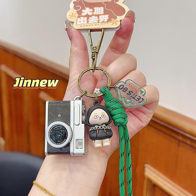 Wear Clothes Hat Bear Series Keychain With Pvc And Alloy Material For Gift Kids