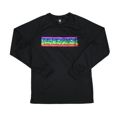 Kelme Men's Long Practice T-Shirt, Black