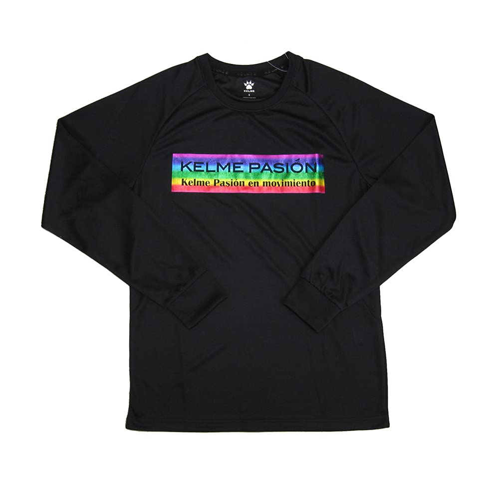 Kelme Men's Long Practice T-Shirt, Black