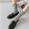 Women's Mid-Calf Ruffle Mesh Socks - Japanese & Korean Style