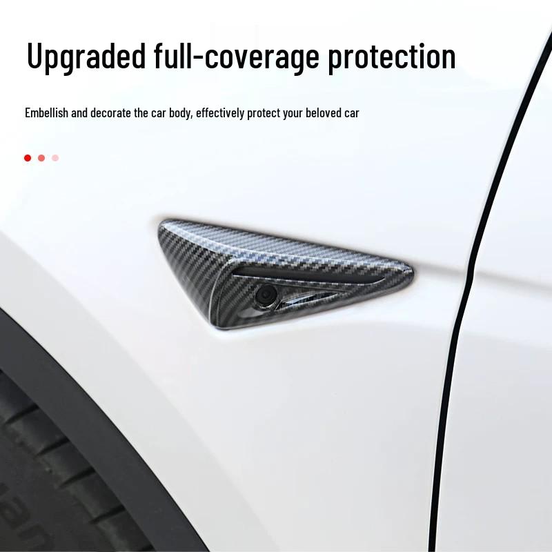 Tesla Model 3/Y/YL Side Camera Cover - Updated Exterior Fender Accessory.