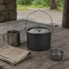 15L Hanging Pot Lightweight Aluminum