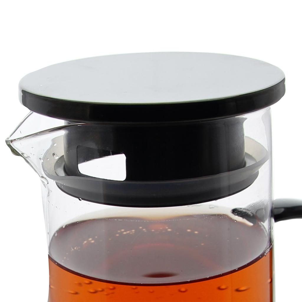 GLASS JUG FOR WATER JUICE TEA HOT 1.3L