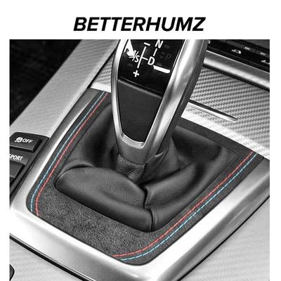Betterhumz Gear Shift Panel Trim Frame Panel For BMW Z4 E89 2009-2016 Made of Alcantara Sticker Car Interior Tuning Accessories