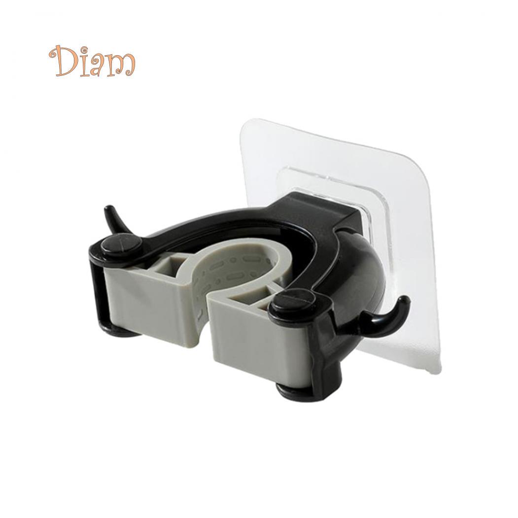 

Настенный держатель для щетки для ванной комнаты Dilara, держатель для швабры, подвесной крючок, стеллаж для хранения чёрный