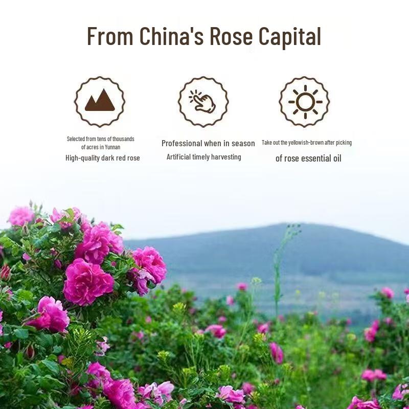 Handgemachte Yunnan Rosen Ätherische Öl Seife