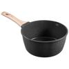 2.5 QT Saucepan, Nonstick Saucepan with Tempered Glass Lid, Multipurpose Cooking Sauce Pot with Detachable Handle, Sauce Pan Small Kitchen Cooking Pot