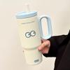 High-Capacity 316 Stainless Steel Insulated Cup with Straw