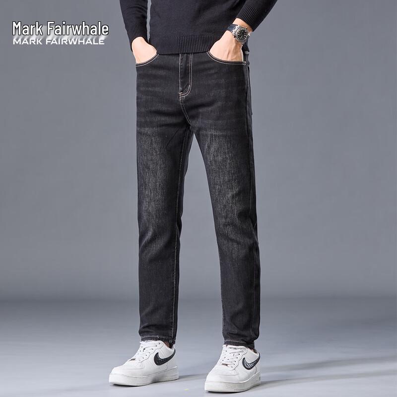 

Мужские джинсы прямого кроя Mark Fairwhale с эффектом стирки 33