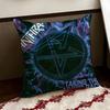 AAnthrax Band Cushion Cover Reversible Soft Durable Pillow Cover Home  Car MultiScene Use for Daily Comfort