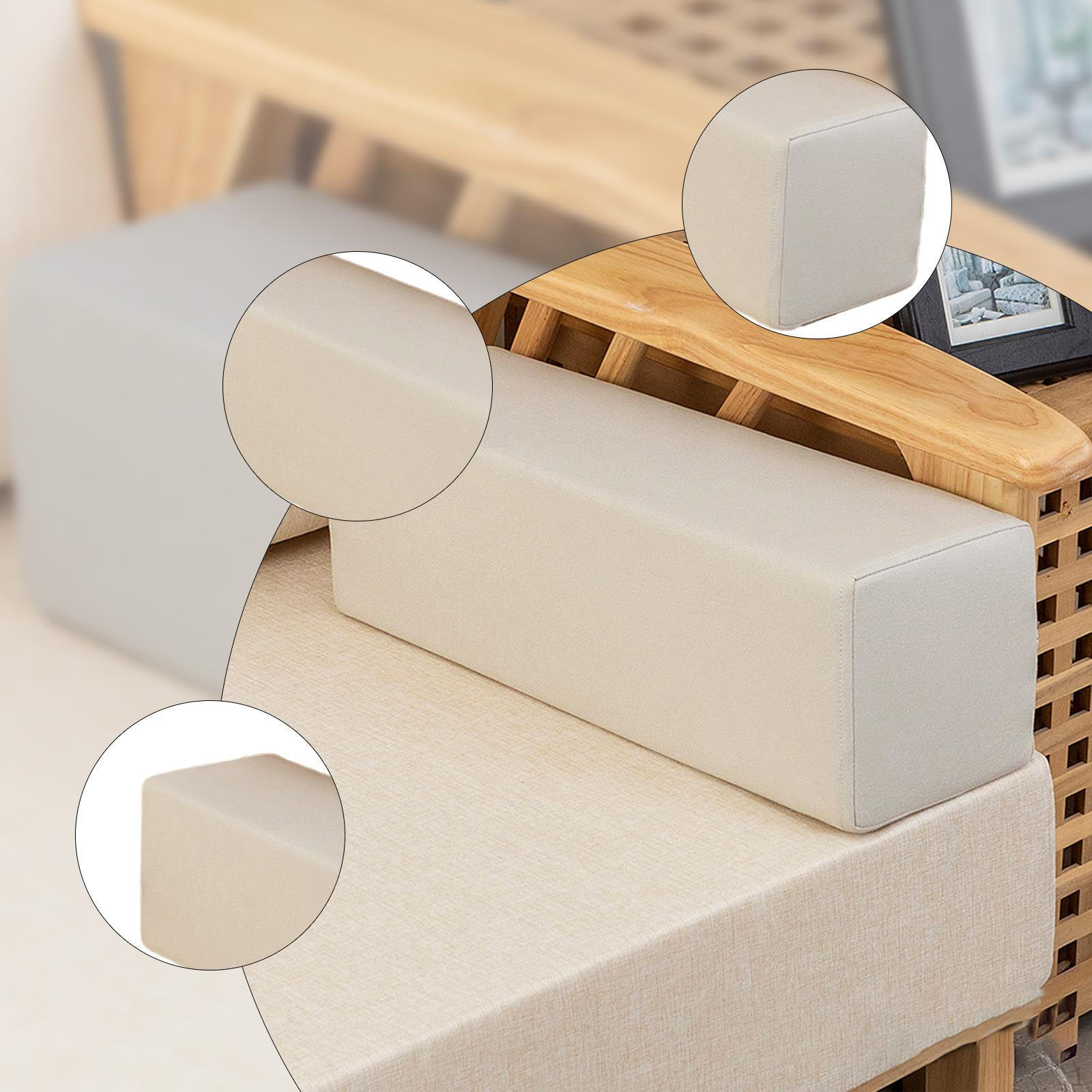 

Arm Rest Pillow Armrest Multipurpose Bolster with Washable Pillowcase Cushion Pad for Couch Bedroom