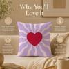 Art Abstract geometric Cushion Cover Double-Sided Printed Pillow Cover Hypoallergenic Dust-Mite Proof
