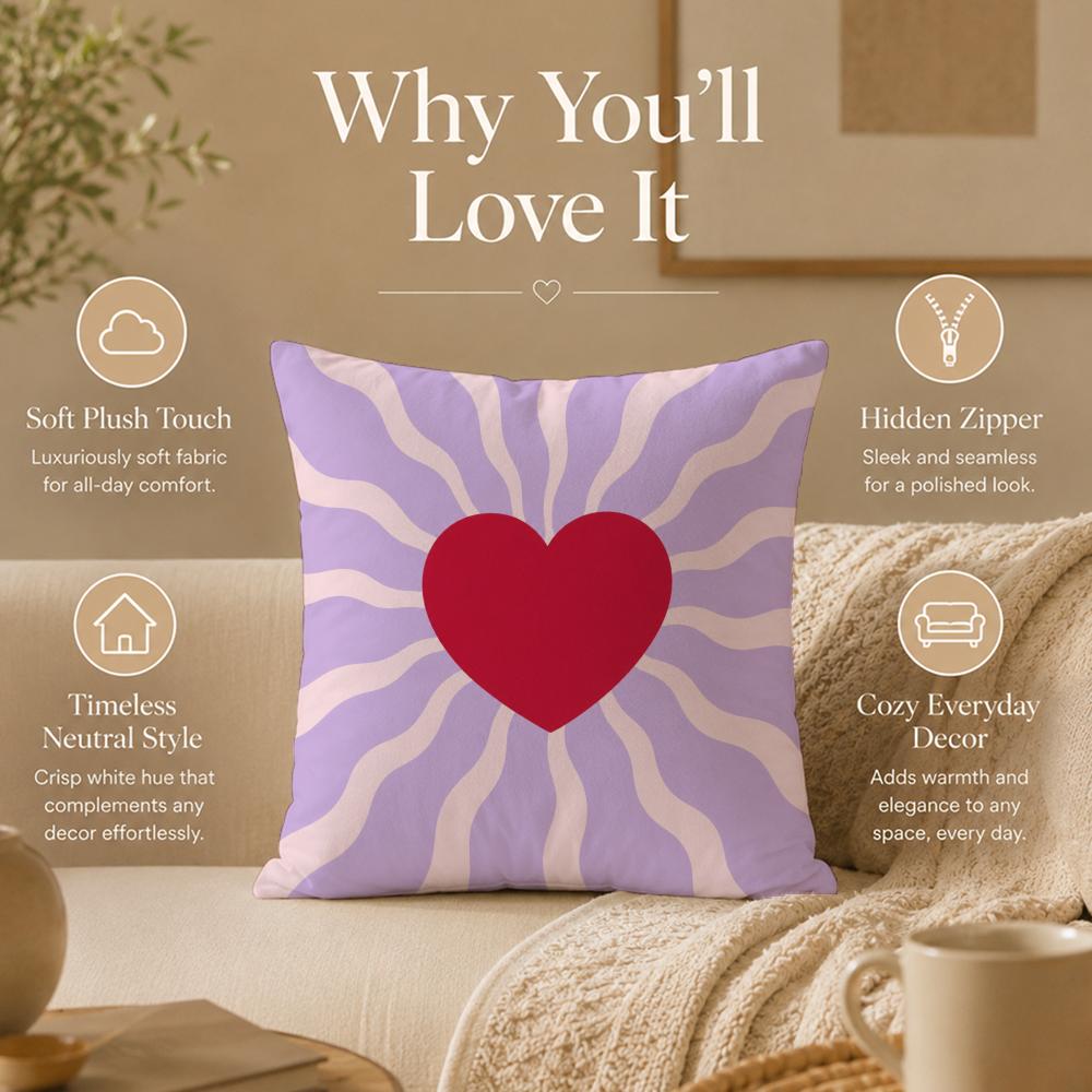 Art Abstract geometric Cushion Cover Double-Sided Printed Pillow Cover Hypoallergenic Dust-Mite Proof