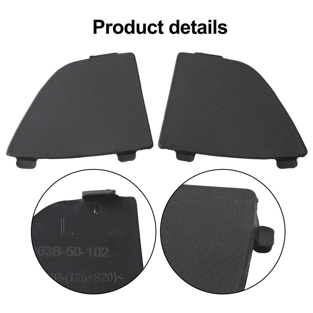 Replacement Tow Hook Cover for For MAZDA 3 Front Bumper Grille 2016 18