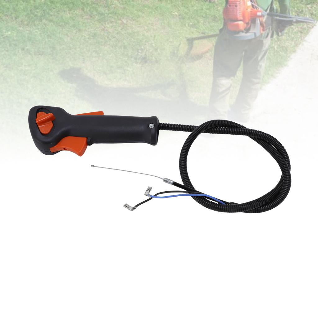 Throttle Control Handle, String Handle Assembly Kit with Cable Replacement for FS75 FS80 FS85 Line Trimmer