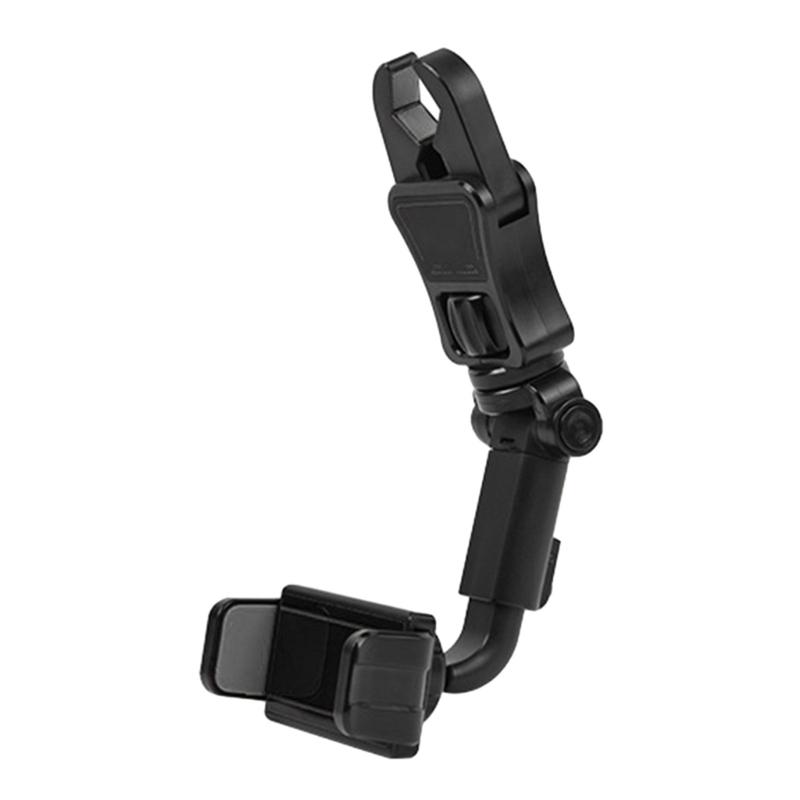 Universal Car Phone Holder Dashboard Mount Rotating Camera Rearview Mount Stand Bracket Rotatable Retractable Handsfree