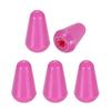 Uxcell Electric Guitar Switch Tip Cross Toggle Switch SQ Style Electric Guitar Pickup Selector Replacement Purple Knobs, 5-Pack, 3.7mm Opening,