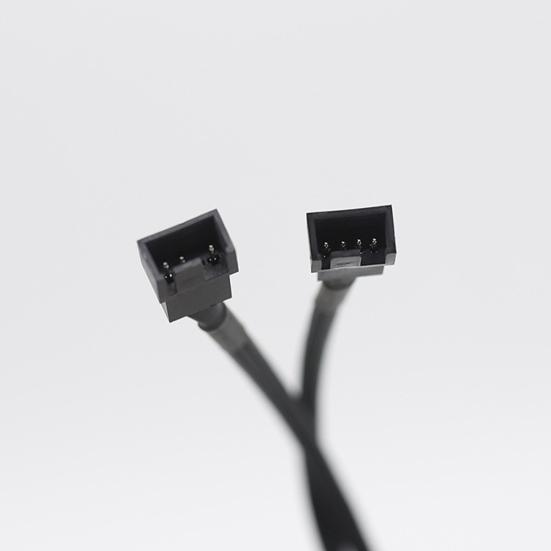 27cm 4-Pin PWM Splitter Adapter Gehäuselüfter für Computer CPU Stromkabel Lüfter