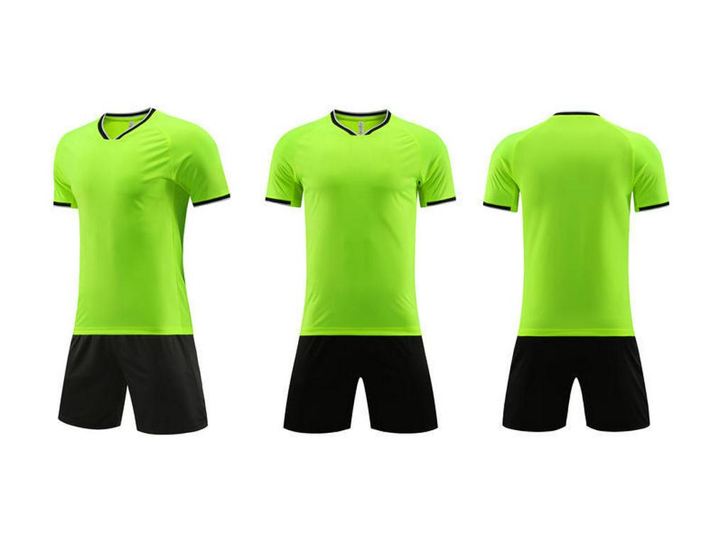 Quick-Dry Summer Football Jersey Set for Adults & Kids - Printed Short Sleeve