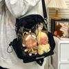Drawstring Bucket Ita Mochila Korean New Mochilas Fashion Casual Backpack Commuter School Bag Trendy All-match Bags for Women