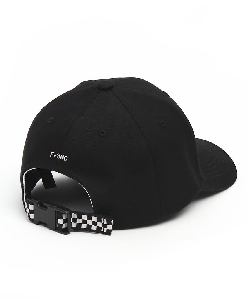 Eondeokeonteulol Cotton Logo Ball Cap F-360 / Hard Top B B / Black Race
