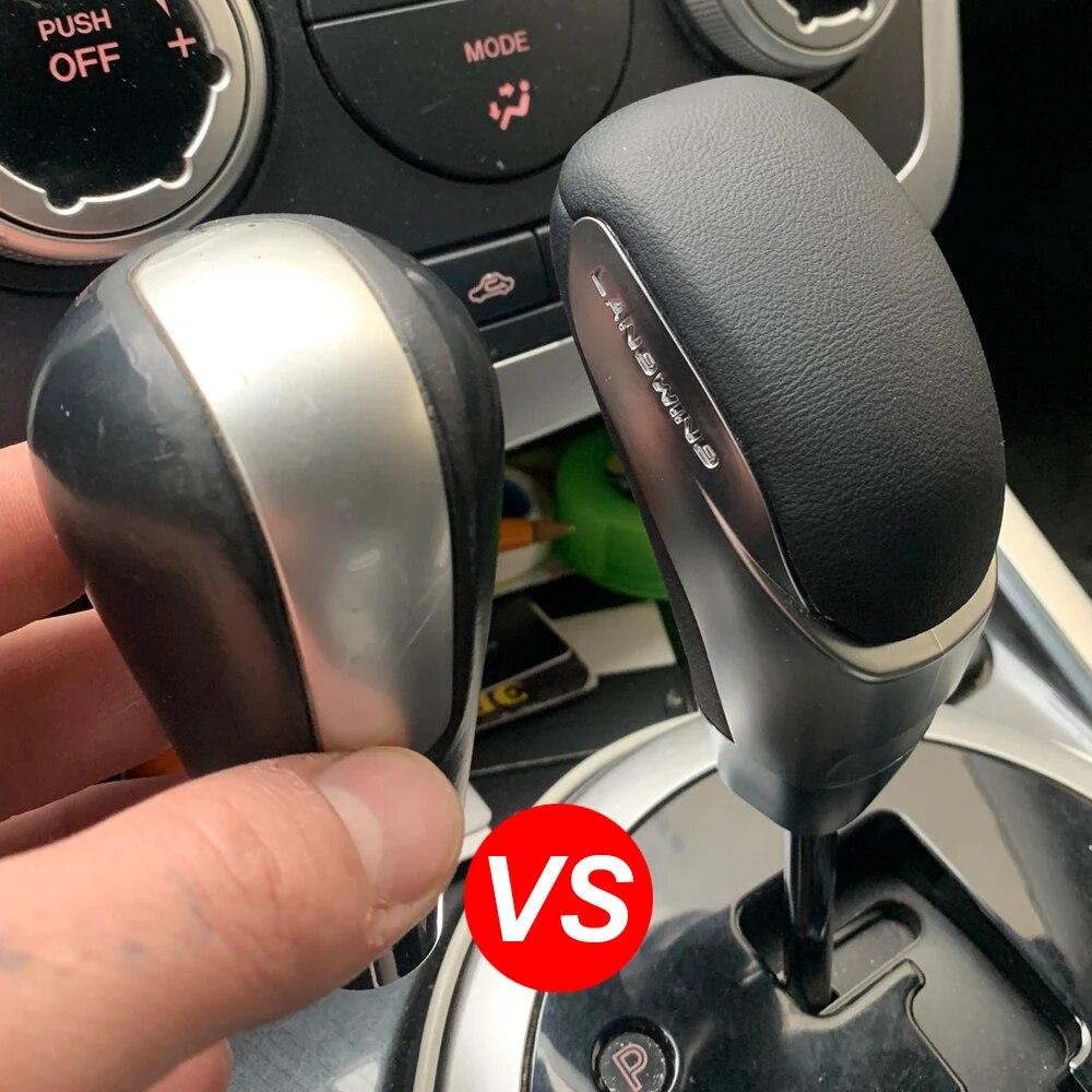 Auto Schalthebelknauf Leder Schalthebelkopf für Mazda 3 2006 2007 2008 2010 2011 2012 Jahr Hebel Schalthebel Stock Autozubehör