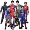 Halloween, Muscle Costume Kids Deadpool Captain Thanos Iron Man Black Panther Costume