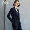 Elegant Spring & Autumn Chinese Buckle Suit Set for Women with Micro Flare Pants