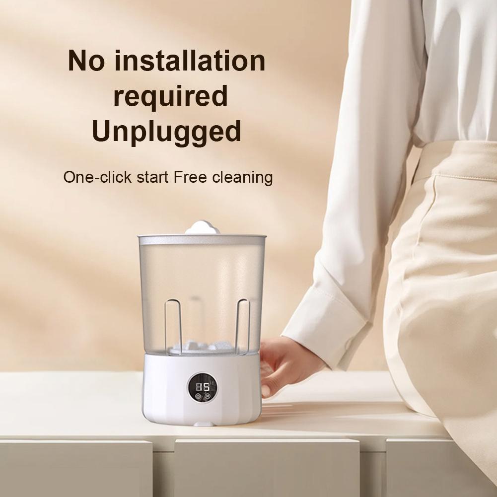 Portable Mini Washing Machine Rechargeable Mini Washer Cordless Washing Machine for Travel Business Camping