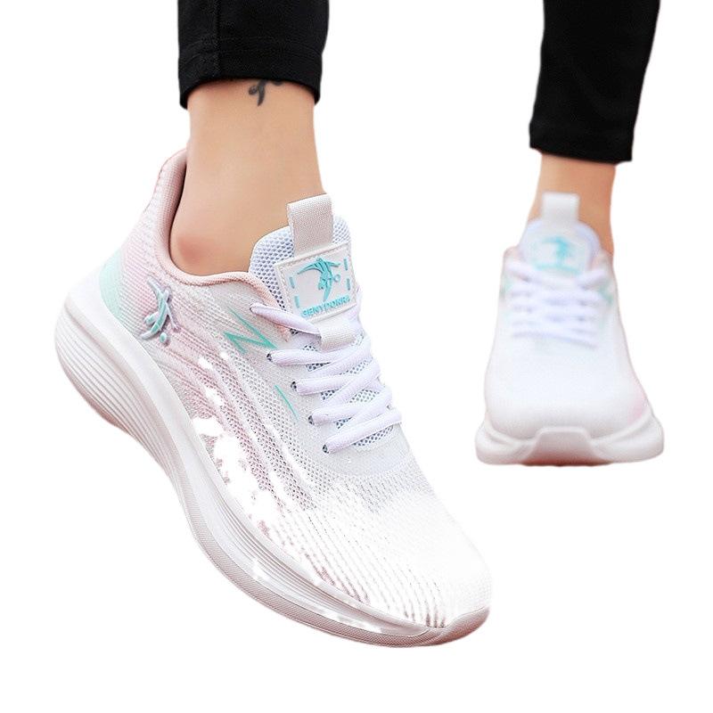Joni Danlai Brand Sports Shoes Spring and Autumn Mesh Running Shoes Lightweight Non-slip Casual Travel Shoes Women