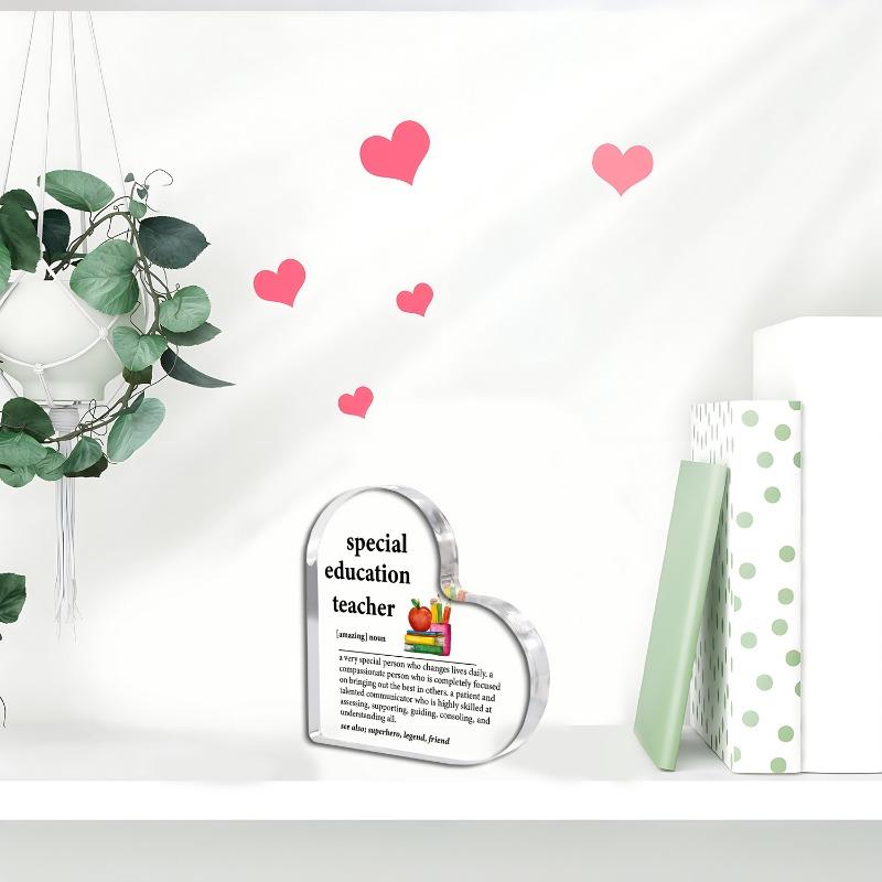 Autism Teacher Thank You Gift – For Teacher's Day, birthday, retirement, Christmas. Farewell present from students.