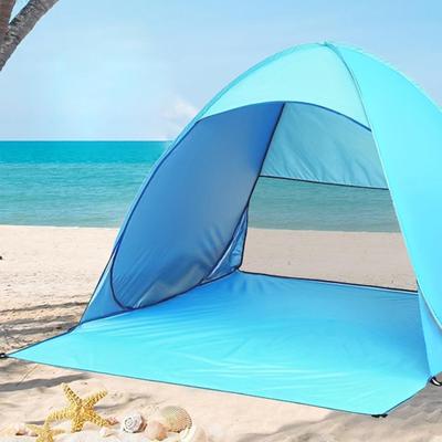 Quick Automatic Beach Tent Outdoor Beach Shade Sun Shelter Tent Portable Beach Canopy For Camping Fishing