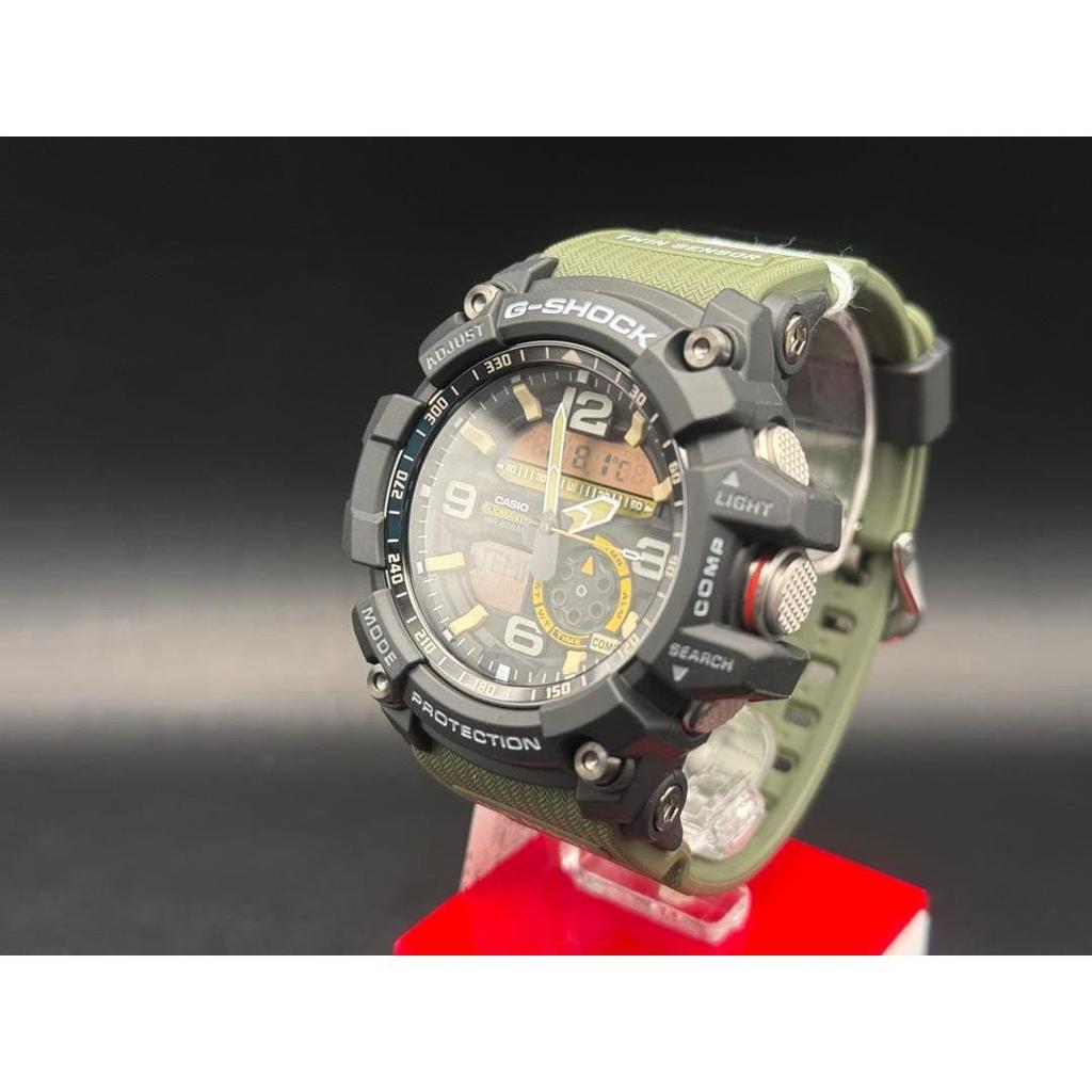 Used CASIO G-SHOCK GG-1000-1A3JF Mud Master Khaki