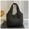 Fashion Personalized Large-capacity Tote Bag Women's New Casual Corduroy Handbag Versatile Shoulder Underarm Women's Bag