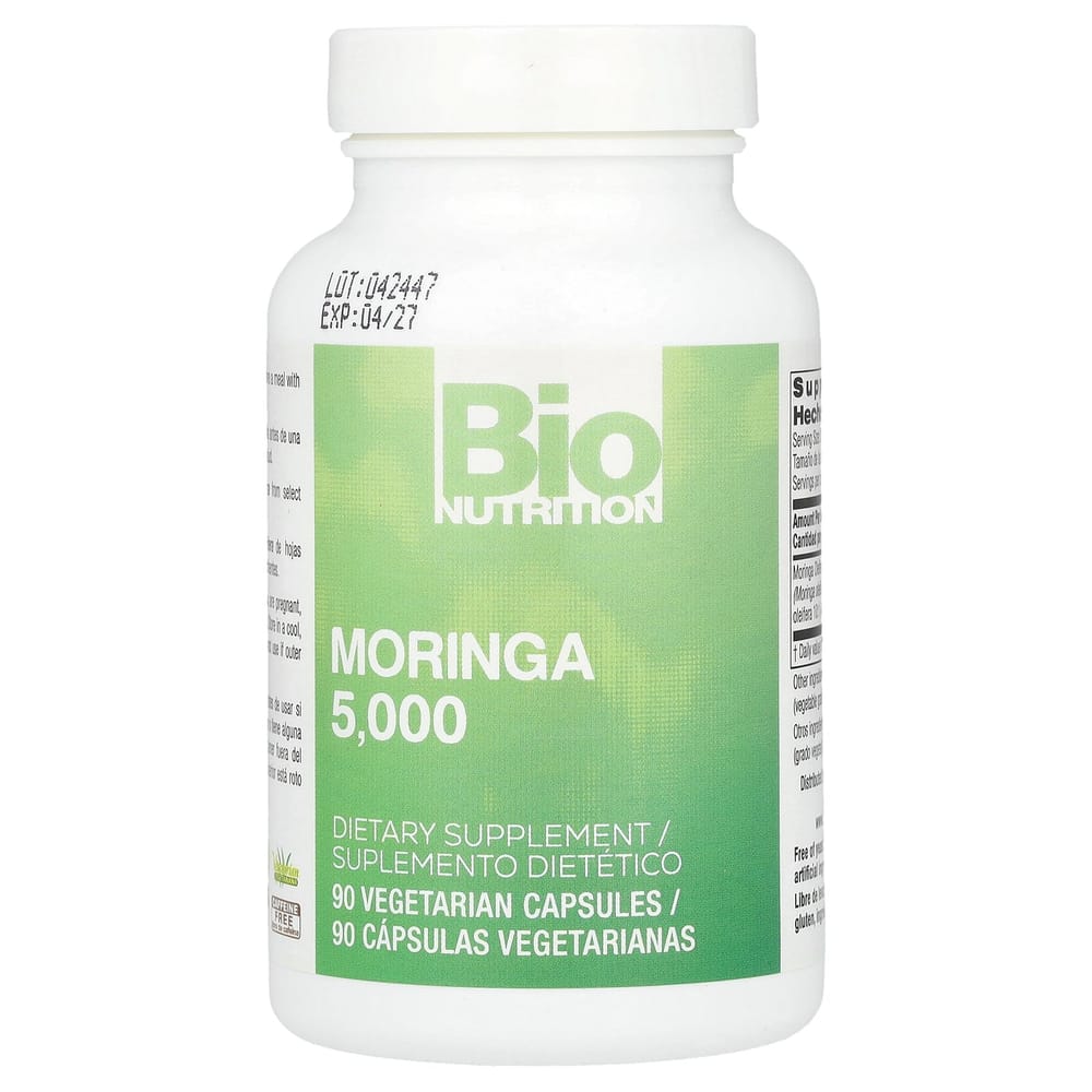 BioNutrition Moringa 5000 Veggie Capsules, 90 Counts