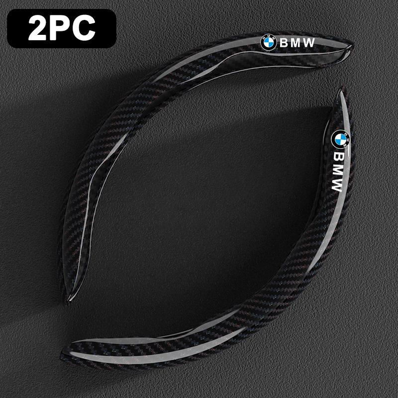 2pcs Car Steering Wheel Cover Non-Slip Protector Case For BMW 50th Anniversary M 3 4 5 7Series X1 X3 X4 X5 X6 X7 F10 F30 E46 E60
