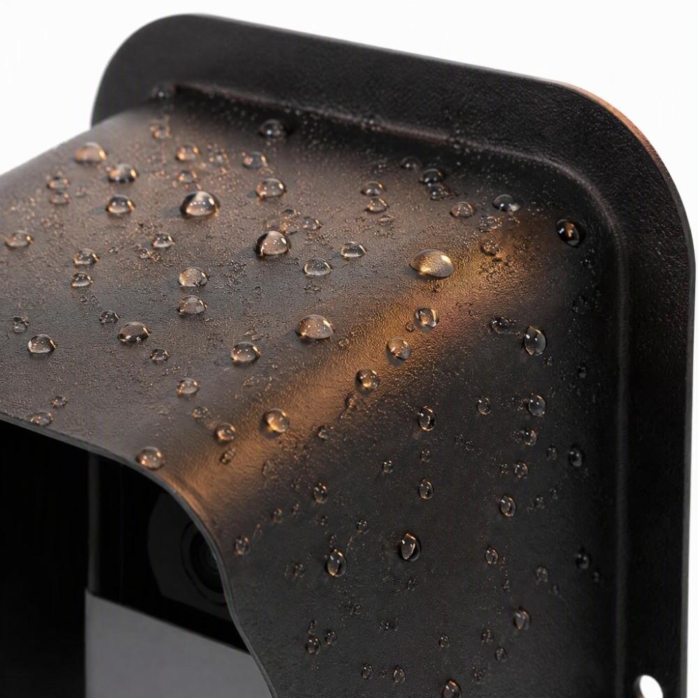 Wider Deeper Doorbell Rain Cover Metal Shell Access Control Cover Fingerprint Lock