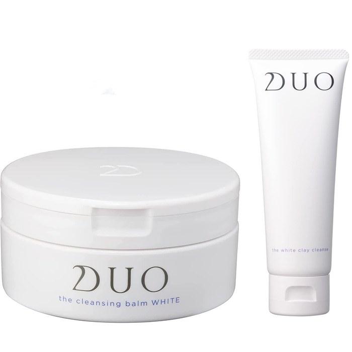 DUO The Cleansing Balm White a 90g + White Clay Cleanse 80g (2/3 size)